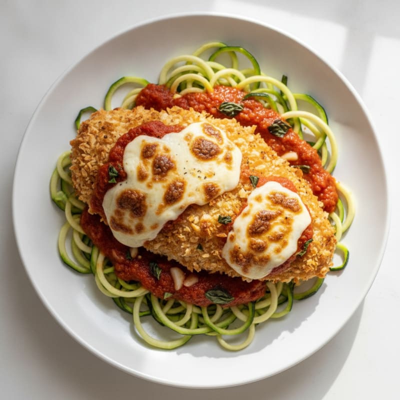 Crispy Almond-Crusted Chicken Parmesan