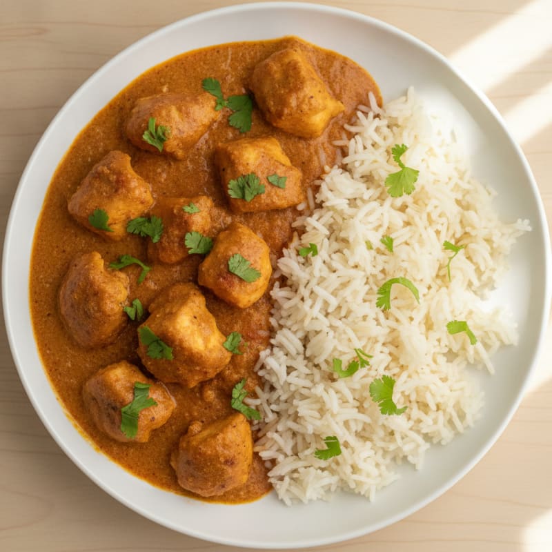 Chicken Tikka Masala with Basmati Rice