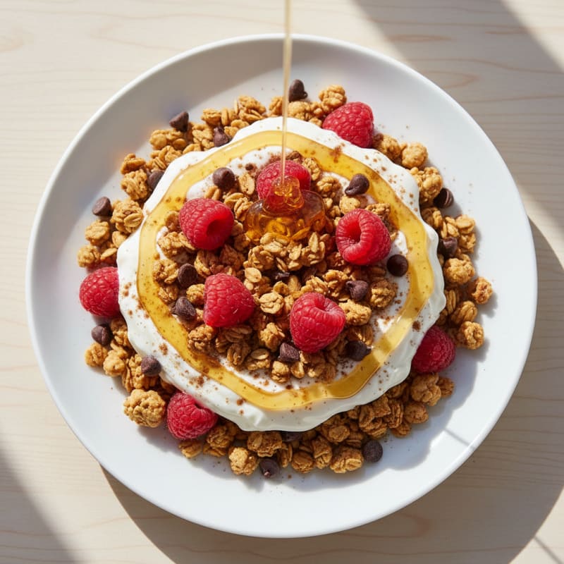 Honey-Kissed Yogurt Granola Parfait