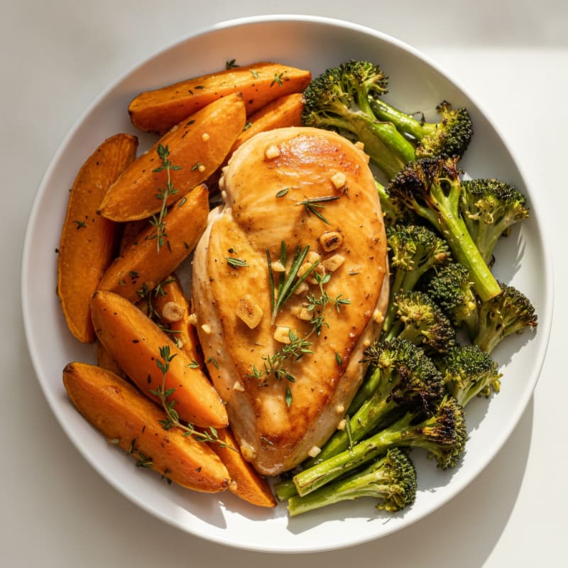 Garlic Herb Roasted Chicken