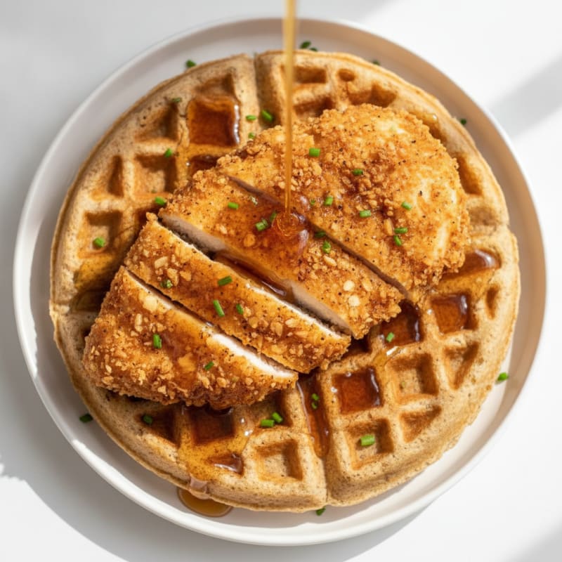 Golden Chicken & Waffles