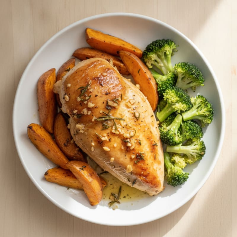 Garlic Herb Roasted Chicken