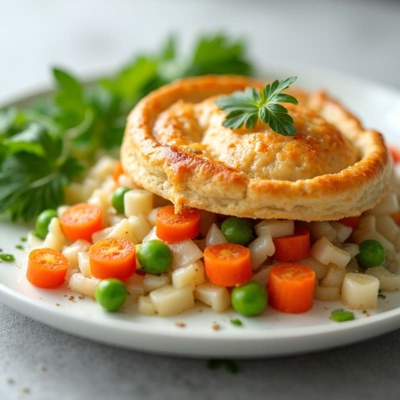 Healthy Chicken and Vegetable Pot Pie