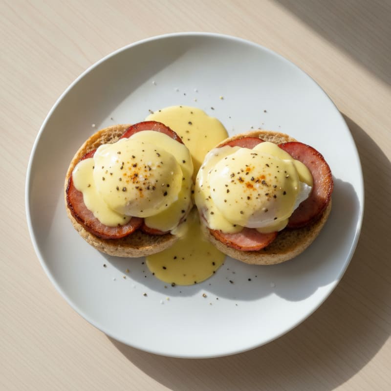 Classic Eggs Benedict with Hollandaise