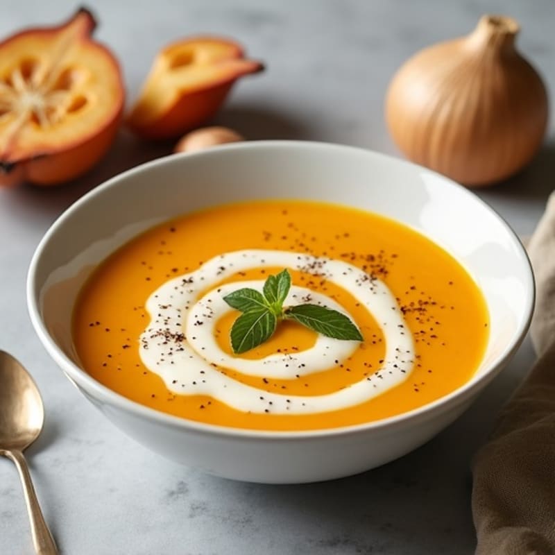 Creamy Roasted Butternut Squash Soup