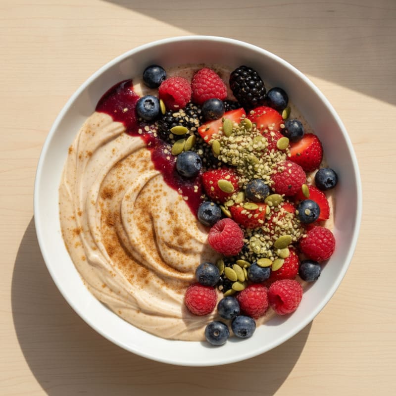 Berry Protein Yogurt Bowl