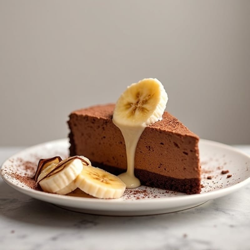 Chocolate Protein Cheesecake with Low-Fat Cottage Cheese