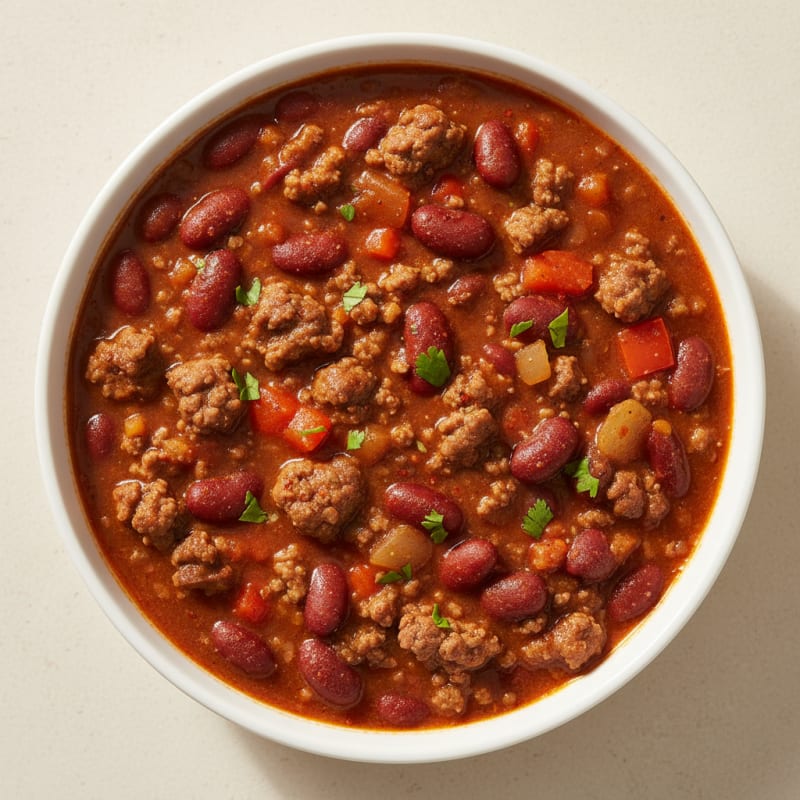Smoky Beef and Bean Chili