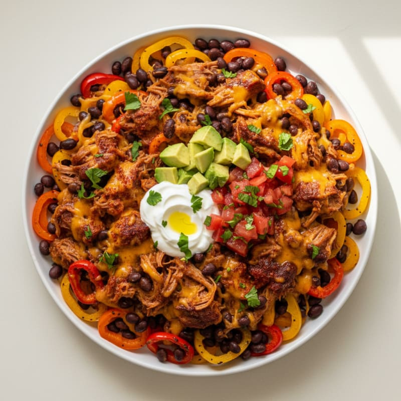 Smoky Pulled Pork Nachos