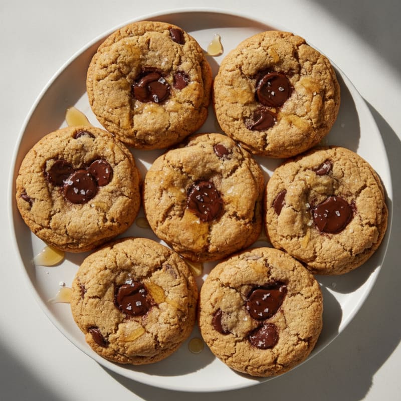 Chewy Chocolate Chip Protein Cookies