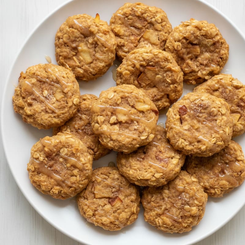 Baked Apple Cinnamon Oat Bites