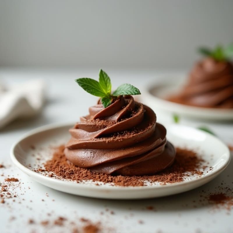 Silky Dark Chocolate Protein Mousse