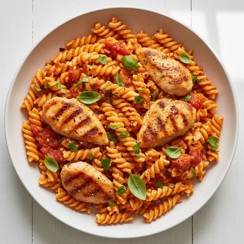 Tomato Basil Pasta with Fresh Herbs