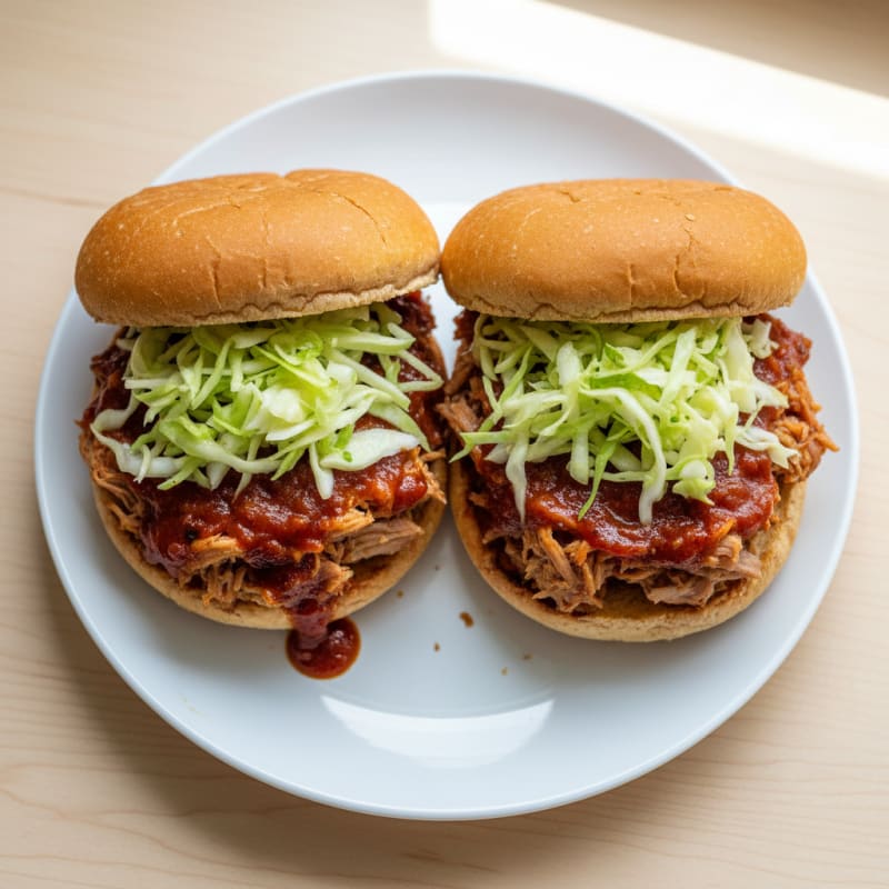Smoky BBQ Pulled Pork Sandwiches