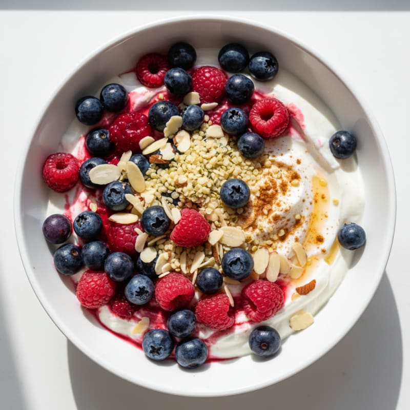 Coconut Yogurt Berry Breakfast Bowl