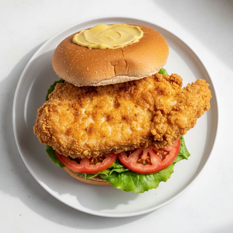Crispy Buttermilk Fried Chicken Sandwich