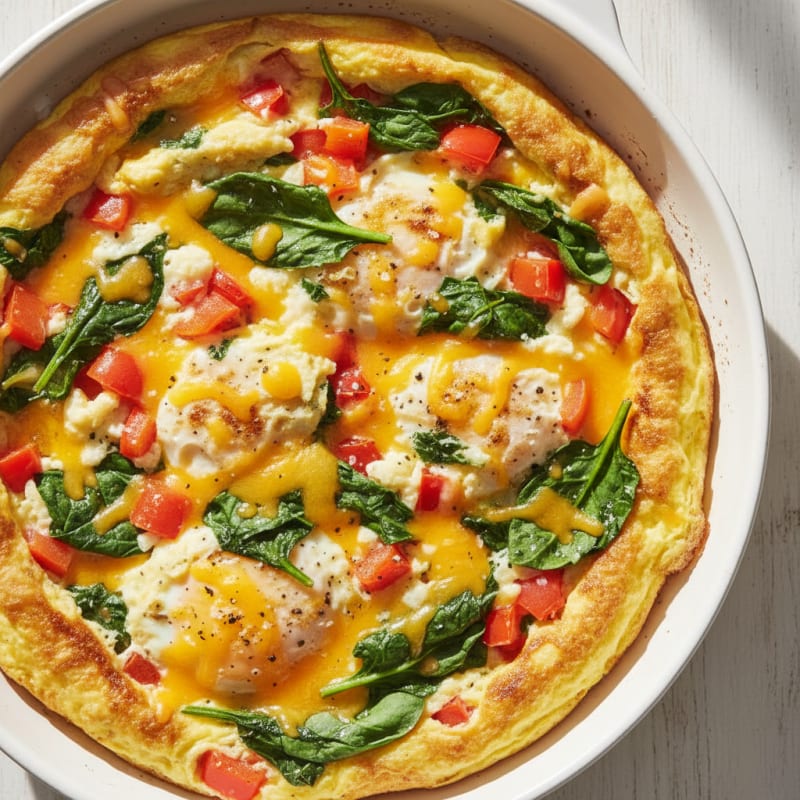 Savory Egg and Cheese Breakfast Skillet