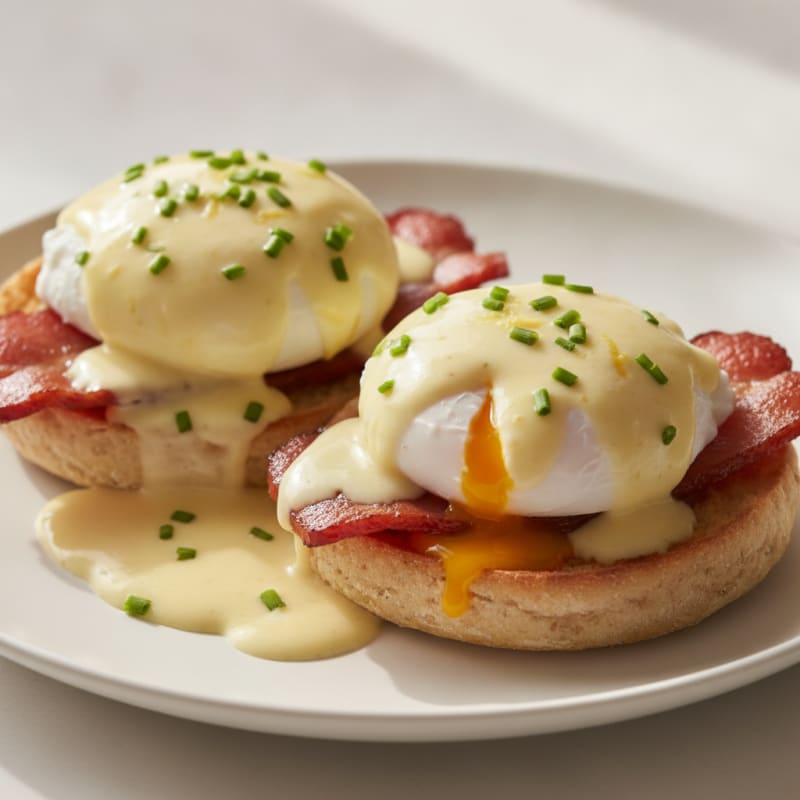 Classic Eggs Benedict with Hollandaise