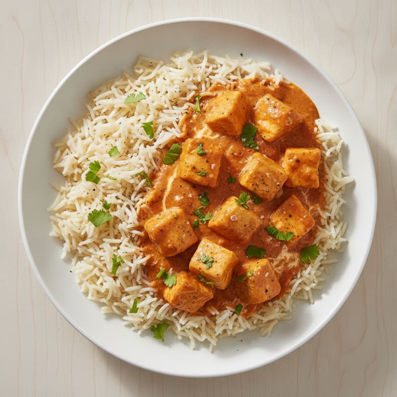 Spiced Butter Chicken with Basmati Rice