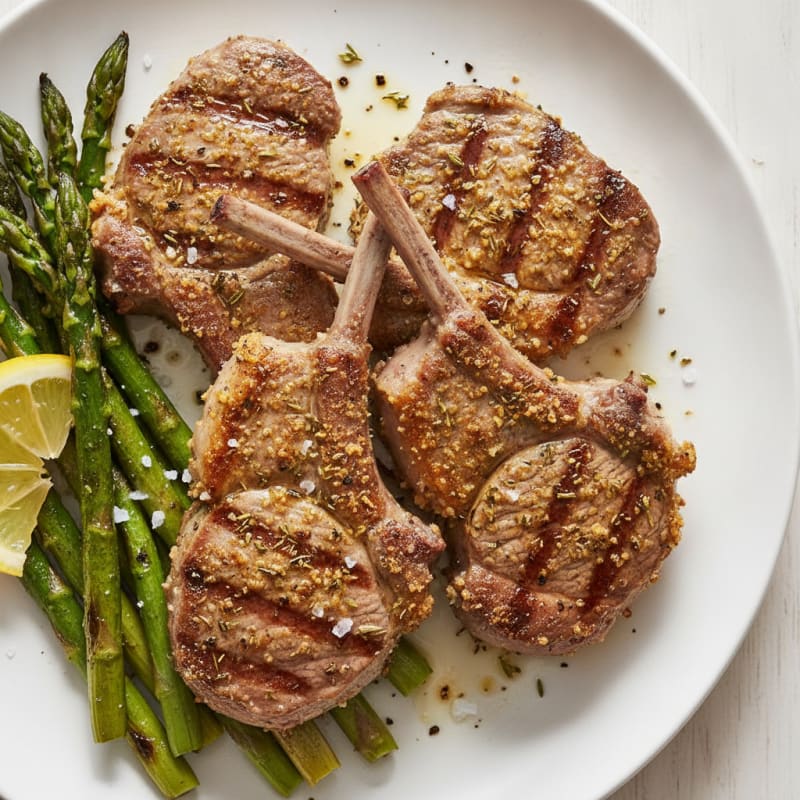 Grilled Herb Lamb Chops