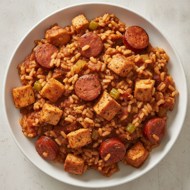 Creole Jambalaya with Andouille Sausage