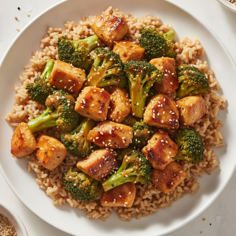 Teriyaki Chicken and Broccoli Stir-Fry