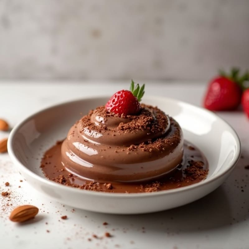 Silky Chocolate Protein Pudding