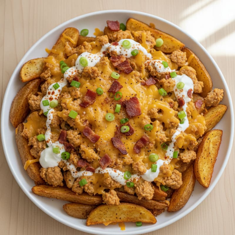 Loaded Bacon Cheddar Fries