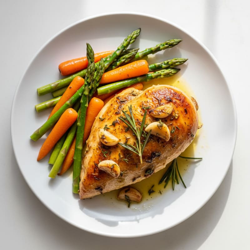 Garlic Herb Roasted Chicken