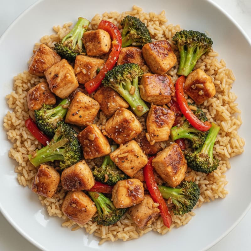 Teriyaki Chicken and Broccoli Stir-Fry