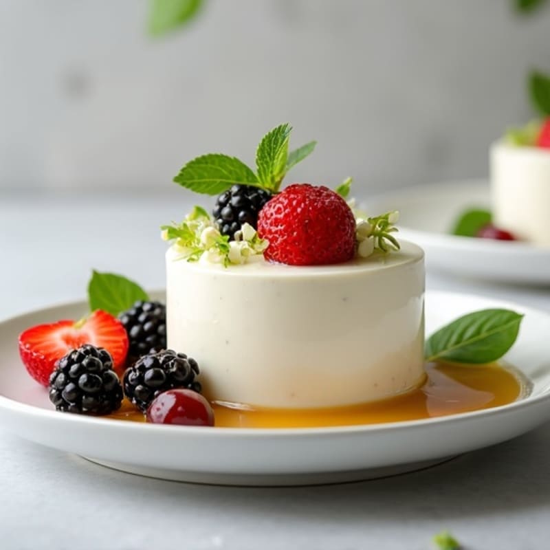 Creamy Greek Yogurt Protein Mousse with Shredded Zucchini