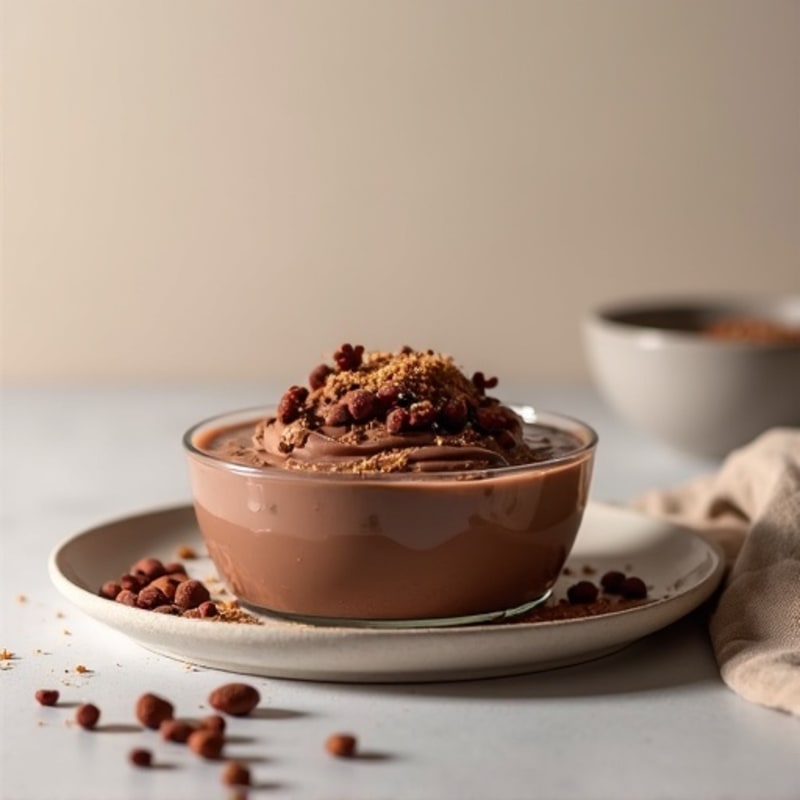 Silky Chocolate Protein Pudding