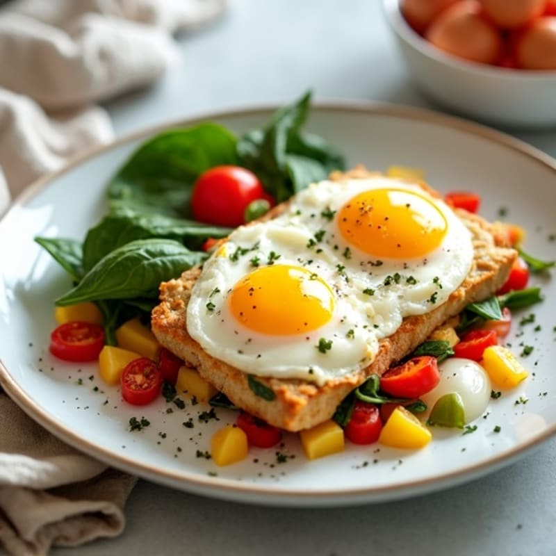 Protein-Packed Chicken Sausage and Egg Breakfast Bake