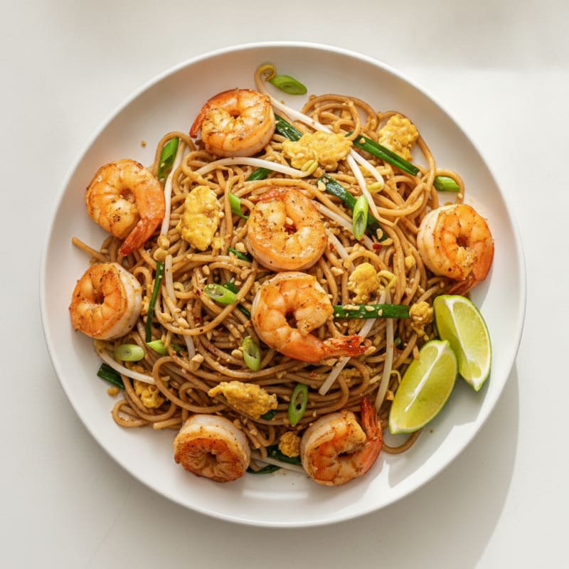 Shrimp Pad Thai Noodles