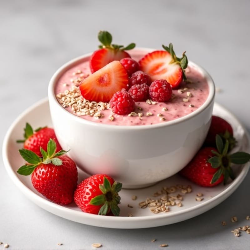 Creamy Strawberry Overnight Oats