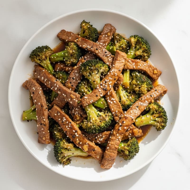 Sesame Beef and Broccoli Stir-Fry