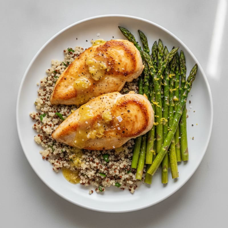 Lemon Herb Chicken and Asparagus