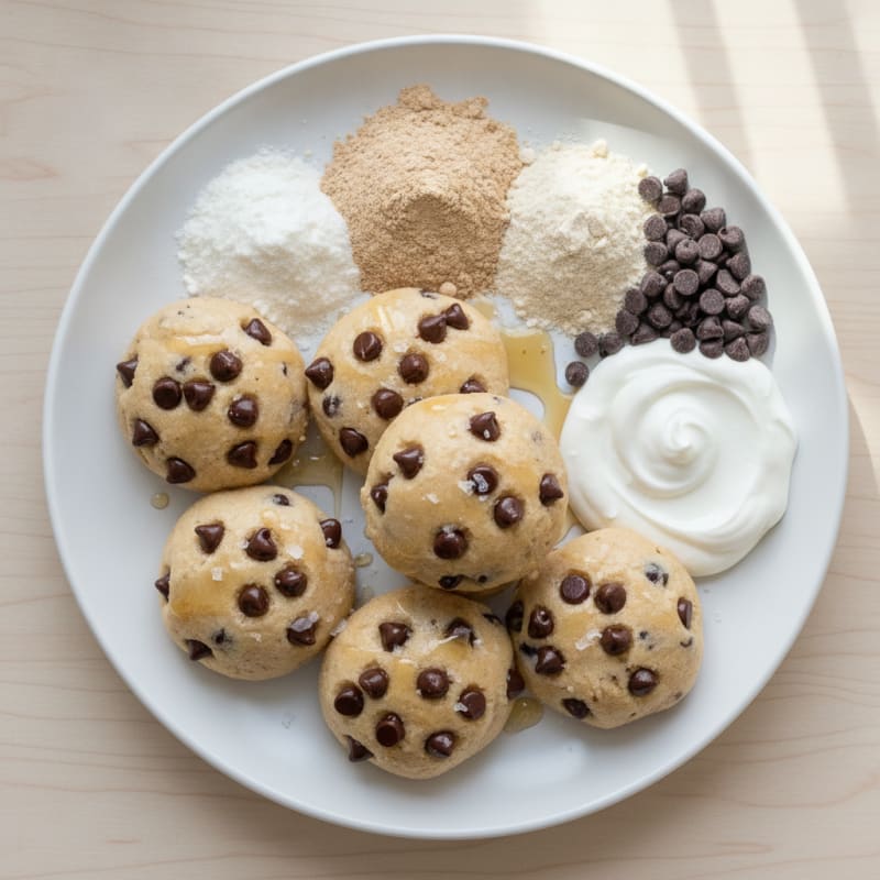 No-Bake Protein Cookie Dough Bites