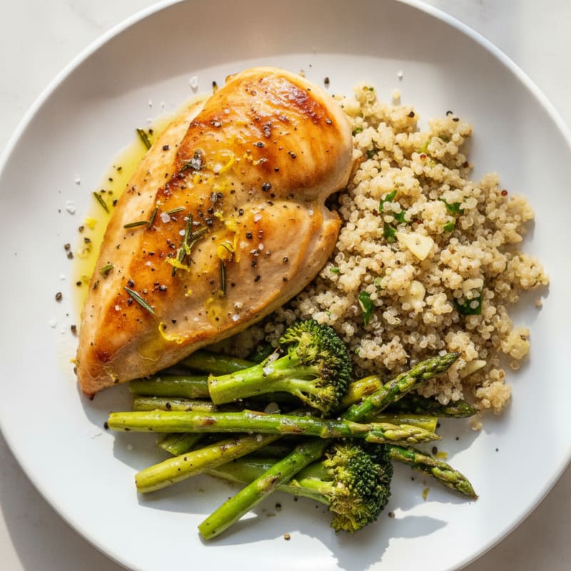 Lemon-Herb Roasted Chicken Breast