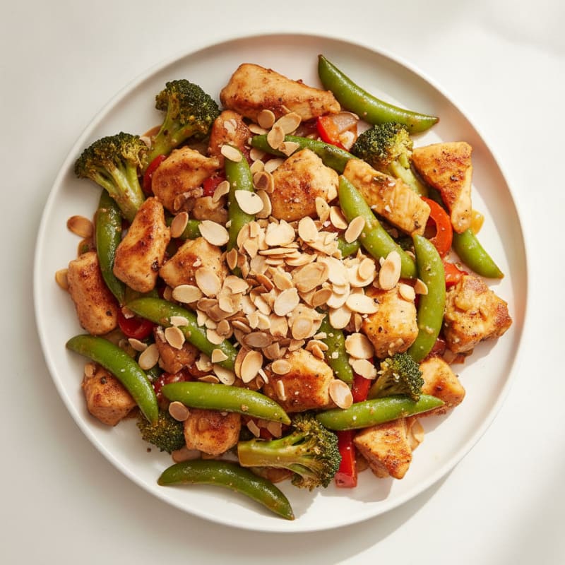 Crunchy Chicken and Vegetable Stir-Fry