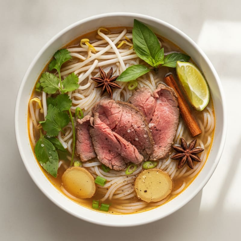 Beef Pho Noodle Soup