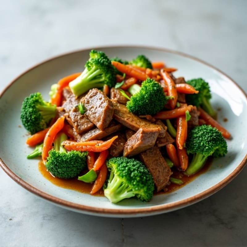 Ginger-Garlic Beef and Broccoli Stir-Fry