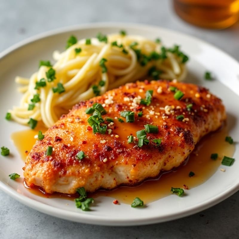 Crispy Baked Honey-Garlic Chicken