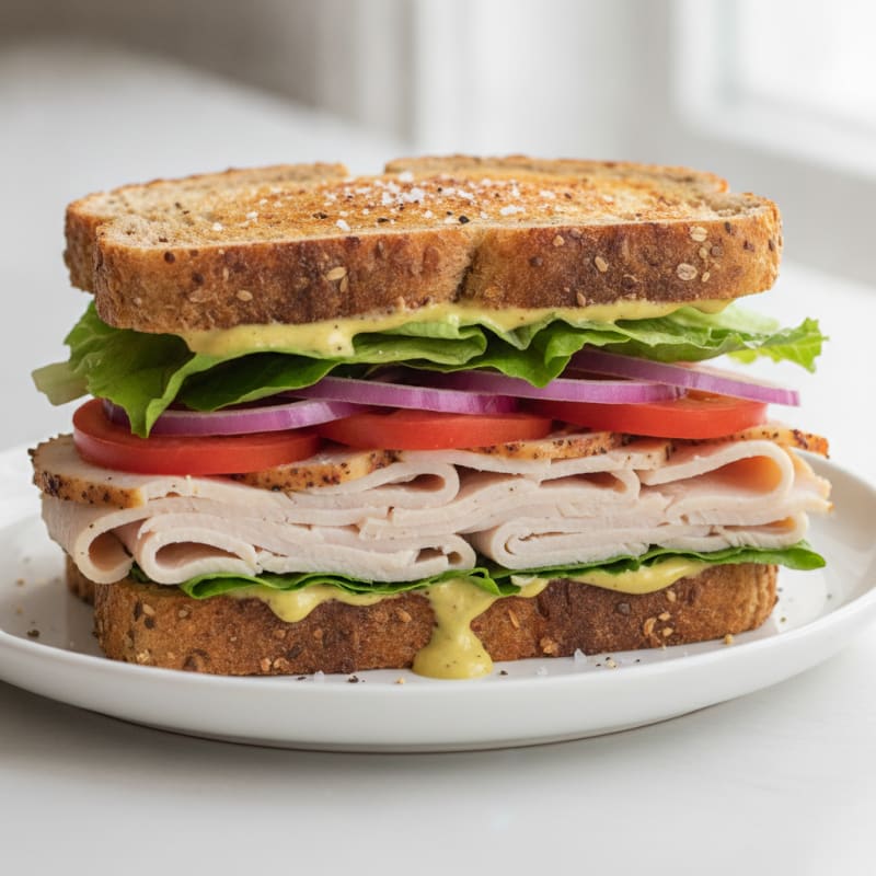 Classic Deli-Style Turkey Sandwich