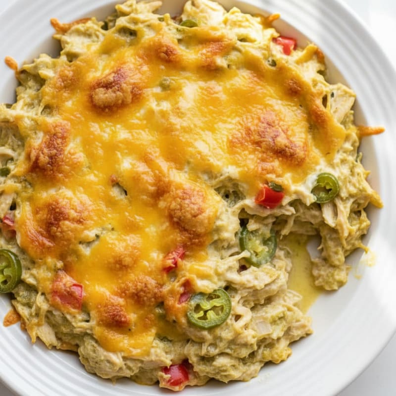 Jalapeño Cream Cheese Chicken Bake