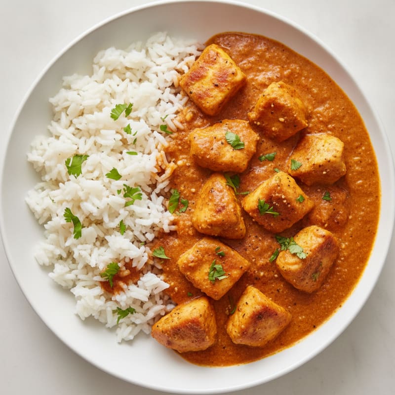 Chicken Tikka Masala with Basmati Rice