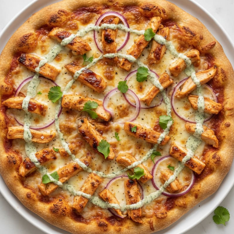 BBQ Ranch Chicken Pizza