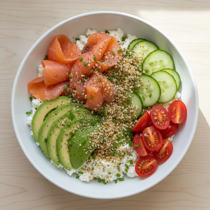 Savory Cottage Cheese Protein Bowl