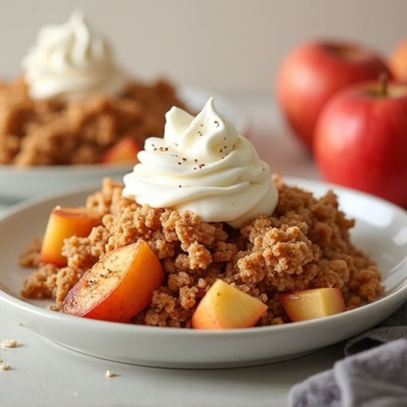 Apple Cinnamon Protein Crumble