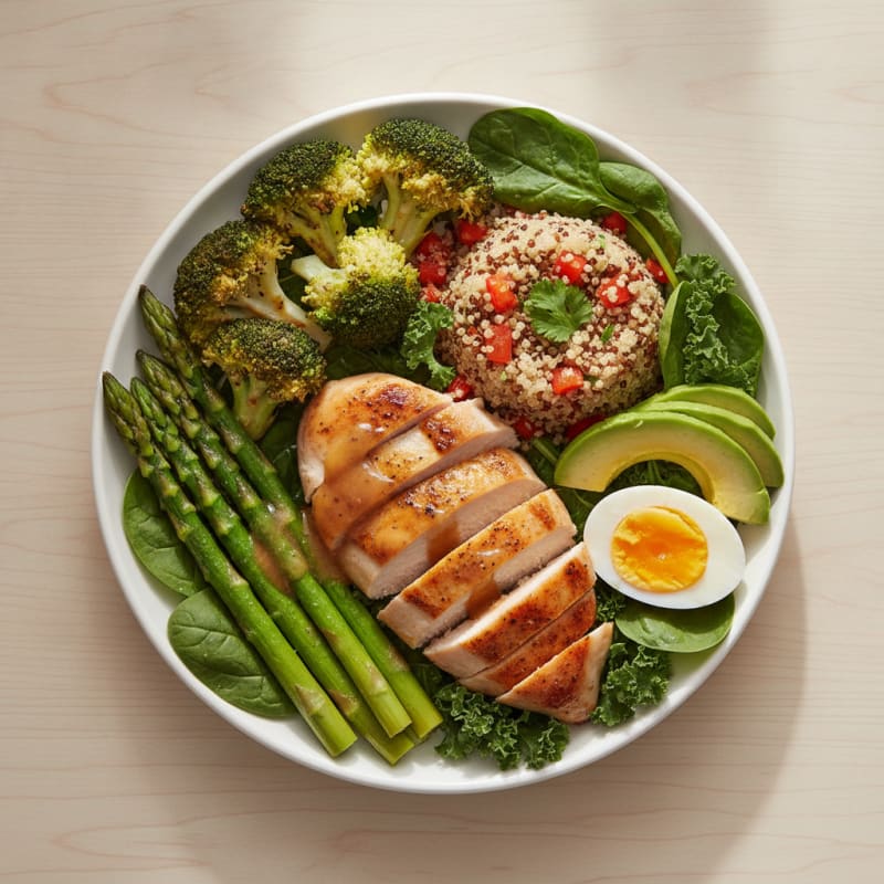 High Protein Daily Meal Plan
